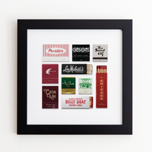 Load image into Gallery viewer, Chicago Collage: White Frame
