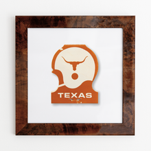 Load image into Gallery viewer, University of Texas: White Frame: $135