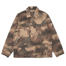 Load image into Gallery viewer, NAKED & FAMOUS ZIP CHORE COAT IN FERN CAMO