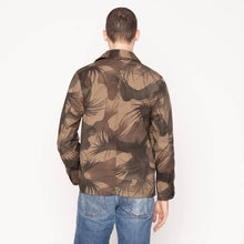 Load image into Gallery viewer, NAKED & FAMOUS ZIP CHORE COAT IN FERN CAMO