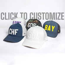 Load image into Gallery viewer, Trucker Hats - Customizable: All Navy Trucker