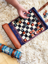 Load image into Gallery viewer, Pendleton Chess & Checkers Set