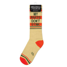 Load image into Gallery viewer, My Farts Don't Stink Gym Crew Socks
