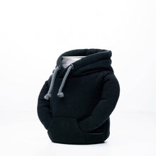Load image into Gallery viewer, The Hoodie - Insulated Beverage Sleeve - Black & Pewter