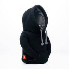 Load image into Gallery viewer, The Hoodie - Insulated Beverage Sleeve - Black & Pewter