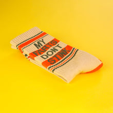 Load image into Gallery viewer, My Farts Don't Stink Gym Crew Socks