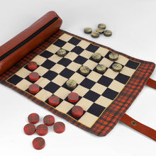 Load image into Gallery viewer, Pendleton Red Black Check Pattern Chess & Checkers