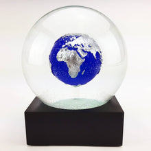 Load image into Gallery viewer, Big Blue Marble Snow Globe