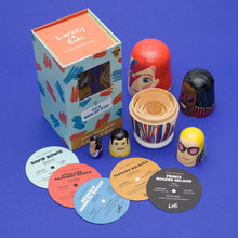 Load image into Gallery viewer, 70s Men of Pop Wooden Nesting Doll Sets
