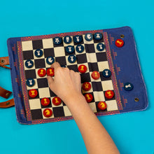 Load image into Gallery viewer, Pendleton Chess & Checkers Set