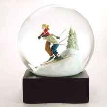 Load image into Gallery viewer, Skiers Snow Globe