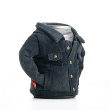 Load image into Gallery viewer, The Denim - Insulated 12 oz Can Cooler - Pewter Denim