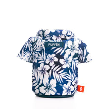 Load image into Gallery viewer, The Aloha - Insulated 12 oz Can Sleeve - Sailor Blue Floral