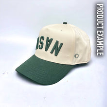 Load image into Gallery viewer, The Upside Down Two-Tone Hat - Customizable: Red &amp; Cream
