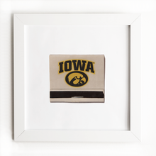 Load image into Gallery viewer, University of Iowa: White Frame: $135
