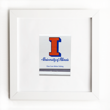 Load image into Gallery viewer, University of Illinois: White Frame: $135
