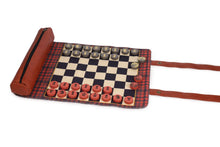 Load image into Gallery viewer, Pendleton Red Black Check Pattern Chess &amp; Checkers
