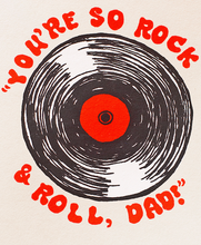 Load image into Gallery viewer, ROCK &amp; ROLL DAD GREETING CARD

