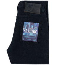 Load image into Gallery viewer, NAKED AND FAMOUS INDIGO SASHIKO WEIRD GUY
