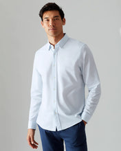Load image into Gallery viewer, RHONE COMMUTER SHIRT SLIM FIT IN BLUE DOT
