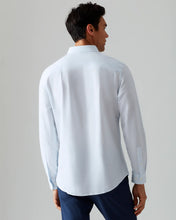 Load image into Gallery viewer, RHONE COMMUTER SHIRT SLIM FIT IN BLUE DOT
