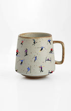 Load image into Gallery viewer, Ski Adventure Stoneware Mug: Embrace the Slopes: No Coasters
