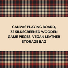 Load image into Gallery viewer, Pendleton Red Black Check Pattern Chess &amp; Checkers
